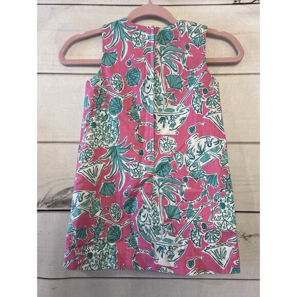 Lilly Pulitzer Girls Scorpion Bowl Shift Size 6 - Picture 5 of 5